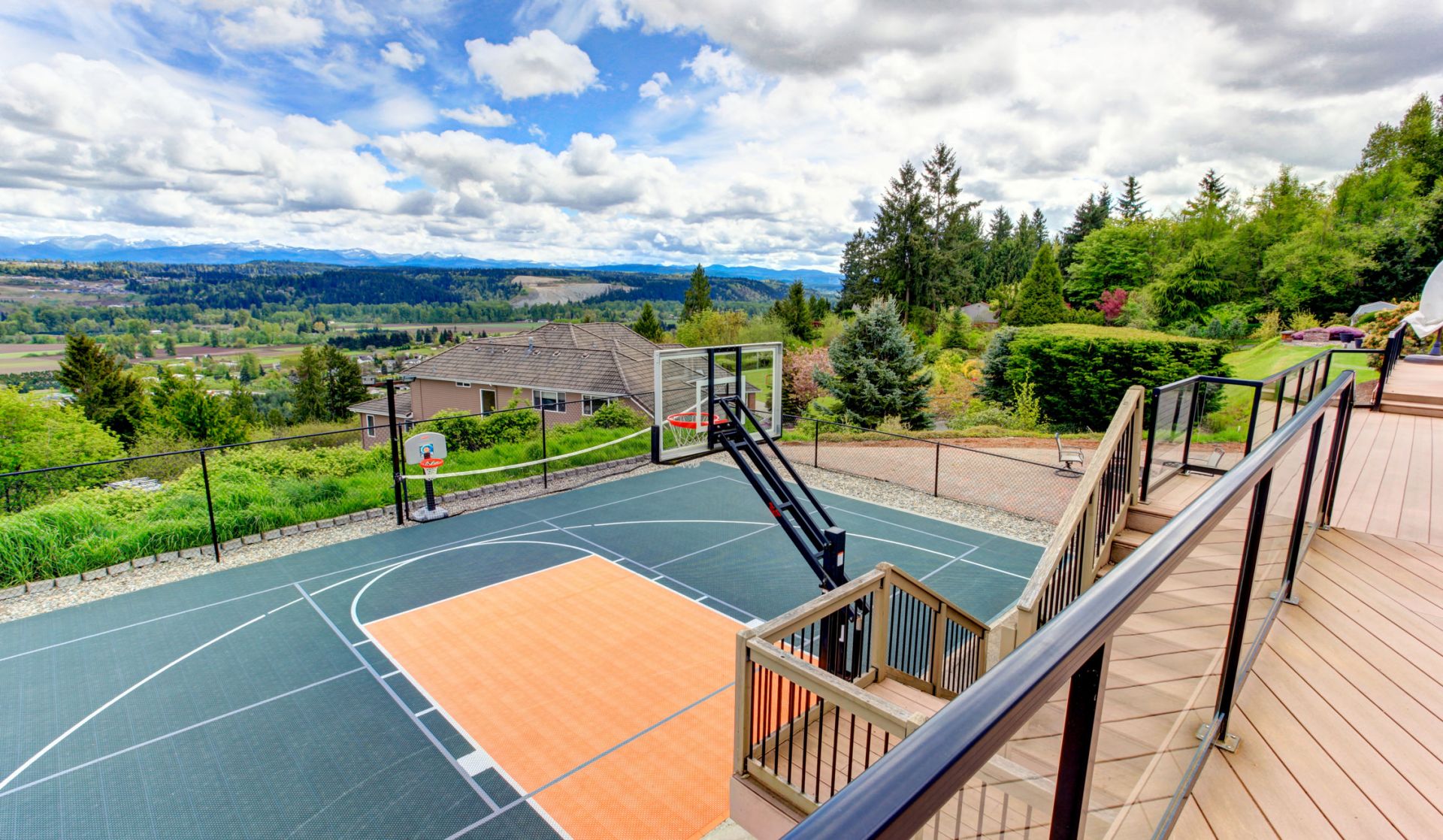 Beyond HiFi, smart home automation, control4 dealer, seattle washington, bellevue,outdoor automation, rec area, backyard, court